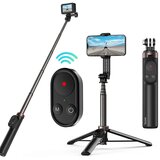 GoPro tripod i selfie stick s bluetooth daljinskim upravljačem za hero 12/11/10/9/8/Max 360 GoPro tripod i selfie stick s bluetooth daljinskim upravljačem za hero 12/11/10/9/8/Max 360 Slike