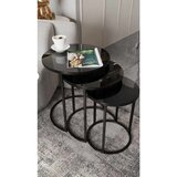 Hanah home Milas 3 set stolića (umetnuti), crna (3 kom) Cene