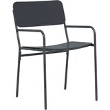  Vrtne stolice 2 pcs Antracit 51 x 55 x 81 cm Čelik | shoptok.hr