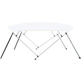 Tenda bimini s 4 luka bijela 243 x (230 - 244) x 137 cm | shoptok.hr