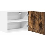 Viseći ormarić 2 pcs Dimljeni hrast i bijela 50 x 31 x 40 cm | Eponuda.com