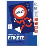 NANO Etikete za laserske i ink-jet pisače , N-204, 64x34 mm, 100/1 | shoptok.hr