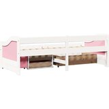 vidaXL Dnevna postelja z 3 predalibrez vzmetnice IRUN 90x200cm | Shoptok.si