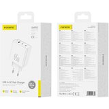 Foneng STENSKI POLNILEC GAN50-EU 65W 2XUSB-C 1XUSB ZA TELEFONE IN PRENOSNIKE, (5000337852) Cene