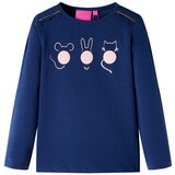 vidaXL Dječja majica dugih rukava modra 140 | shoptok.hr