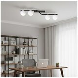  plafonsko svetlo naton 4xE14/10W/230V crna/bela | Eponuda.com