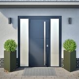  Vrtna sadilice 2kom maslinastozelena 50x43x75 cm čelična | shoptok.hr