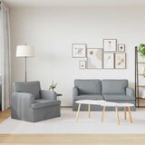  Set sofe 2 pcs Svijetlo siva 162 x 80 x 85 cm tkanina | shoptok.hr