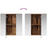  Kupaonski ormar s ogledalom Staro drvo 70 x 14,5 x 70 cm | shoptok.hr