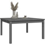  Vrtni stol sivi 82,5 x 82,5 x 45 cm od masivne borovine | Eponuda.ba