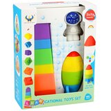  Set gumenih blokova Tower Rocket Cosmonaut Šareni 11 kom. | shoptok.hr