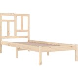  Posteljni okvir iz trdne borovine 90x200 cm, (20684338) | Shoptok.si