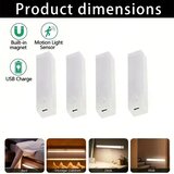 INF Polnilna 10cm 1W bela senzor svetilka 4-pack – USB-C, magnetna, (5000557367) | Shoptok.si