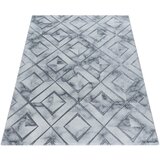 XXXL TKANA PREPROGA Naxos 3811 silber 140/200 cm tkano srebrne barve | Shoptok.si