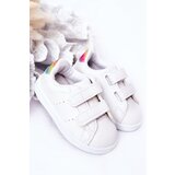 Kesi Children's Sneakers With Velcro White-Rainbow Cute Girl Cijene