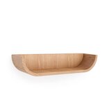 Kave Home Polica v jesenovem dekorju v naravni barvi 60 cm Salaya – Cene