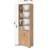 Hanah home Polica za knjige Evm 8105 | Eponuda.com