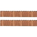  Vrtne obrobe 2 kosa 120 cm impregnirana borovina Cene