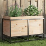 Maison Chic Vrtno cvetlično korito - Cvetlični Lonec 80x40x50 cm trdna borovina, (21789217) | Shoptok.si
