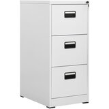 vidaXL Arhivska omarica svetlo siva 46x62x102,5 cm jeklo | Shoptok.si