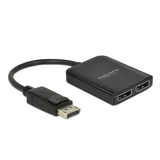 DisplayPort 1.4 Splitter 1 x DisplayPort to 2 x DisplayPort MST