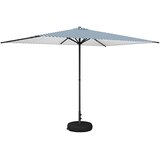 vidaXL Vrtni dežnik 200 x 300 cm Poliester Pravokotna Modra in bela, (5000252686) | Shoptok.si