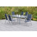 Gardenson Vrtna Garnitura Amalfi, 7-Delno, Modra | Shoptok.si