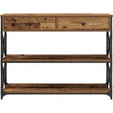  Konzolna stolica s ladicama Staro drvo 100 x 28 x 75 cm | Eponuda.com