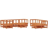  Set lounge namještaja za vrt 33 pcs Voštanosmeđa | shoptok.hr