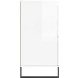  Komoda sjajna bijela 60 x 35 x 70 cm od konstruiranog drva | shoptok.hr