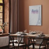  Slika - Paris in Watercolours (1 Part) Vertical 80x120 Standard | shoptok.hr