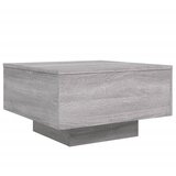 Maison Chic Klubska mizica - kavna mizica - Nizka mizica siva sonoma 55x55x31 cm inženirski les, (21753161) Cene