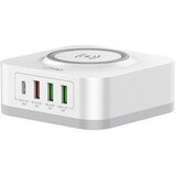 Ldnio Punjač 4 Porta (3A1C) 30W 5V 3A Bežični 18W 5V 3A AW004 | shoptok.hr