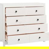  TV omarica bela 100x40x90 cm trdna borovina, (20654011) | Shoptok.si