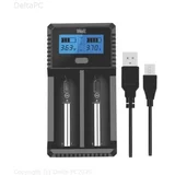 Punjac Li-Ion Baterija - 3.7 V i 1.2V - LCD Zaslon - Powerbank - WELL