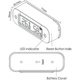 QXMH 2x pametni WiFi termometer in higrometer z aplikacijo | Shoptok.si