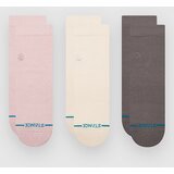 Stance Icon Quarter 3 Pack Nogavice lilac | Shoptok.si