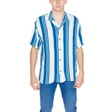 Jack & Jones Srajce s kratkimi rokavi Jcojeff Aop Resort Ss Relax Ln 12252536 Modra Cene