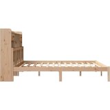  Krevet s regalom za knjige bez madraca 180x200 cm od borovine | shoptok.hr