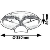 Rabalux capriana, plafonjera, led 3X12W, moccha | ePonuda.com