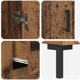 Kuhinjski ormarić 2 pcs Staro drvo 69 5 x 34 x 180 cm Konstruirano drvo | shoptok.hr