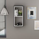 Woody Fashion Zera - Anthracite, White AnthraciteWhite Wall Shelf Cene