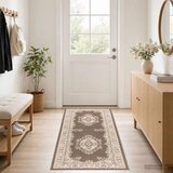  Trkački tepih FLORNES Tkani Taupe uzorak 80 x 250 cm PP 7 mm - Taupe uzorak 80 x 250 cm | shoptok.hr