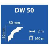 DEKORWALL Stiropor ukrasna lajsna DW-50 | shoptok.hr