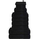  Set ručnika FROGN od 12 dijelova crni 360 g/m² | shoptok.hr