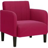 SOFA fotelja s naslonima za ruke vino crvena 54 cm baršun | shoptok.hr