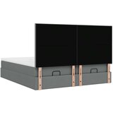 vidaXL okvir kreveta s madracima tamnosivi 180x200cm tkanine | shoptok.hr