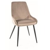  Stolica COBE - Tkanina - tamno bež | shoptok.hr