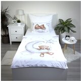 Jerry Fabrics Pamučna dječja posteljina za dječji krevetić 100x135 cm Teddy "Moon" – | shoptok.hr
