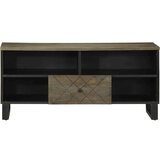 TV omarica črna 100x33x46 cm trden mangov les, (21830120) | Shoptok.si